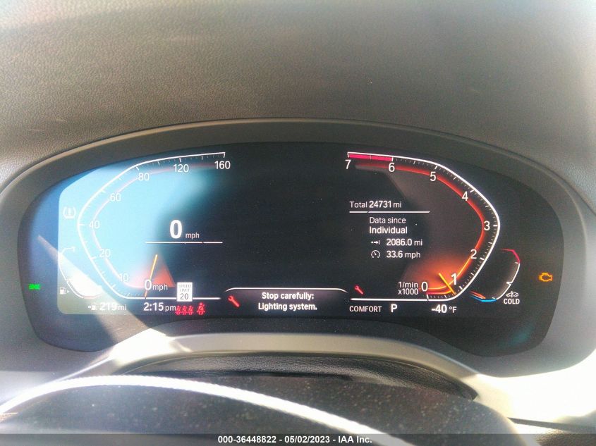 2021 BMW X4 XDRIVE30I - 5UX2V1C07M9H71084