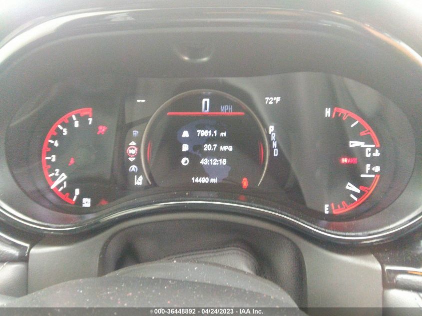 2022 DODGE DURANGO GT PLUS - 1C4RDJDG2NC132756