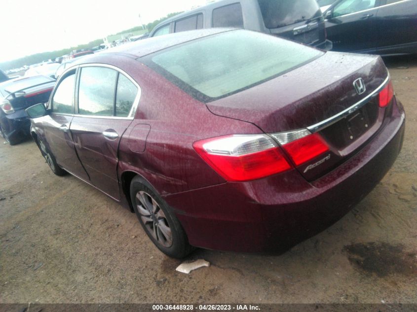 2014 HONDA ACCORD SEDAN LX - 1HGCR2F31EA234134