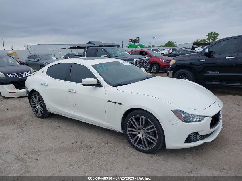 2015 MASERATI GHIBLI - ZAM57XSA3F1129848
