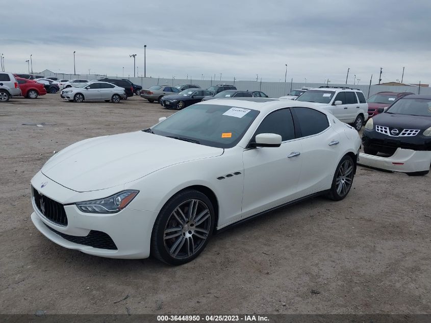 2015 MASERATI GHIBLI ZAM57XSA3F1129848