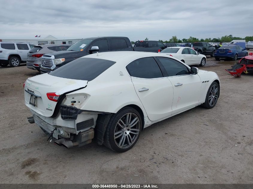 2015 MASERATI GHIBLI ZAM57XSA3F1129848