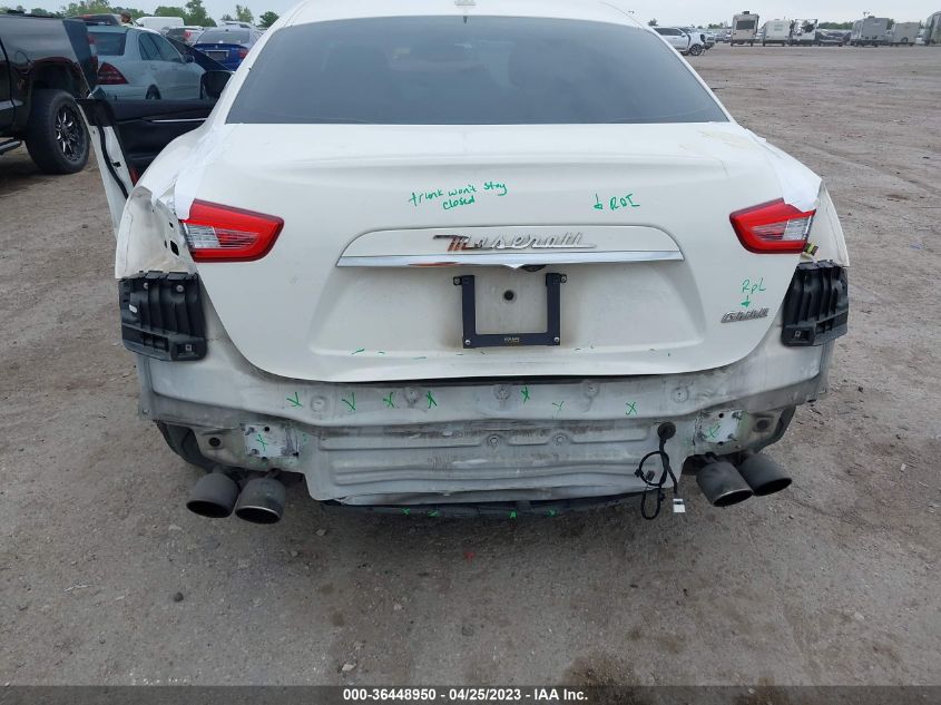 2015 MASERATI GHIBLI ZAM57XSA3F1129848