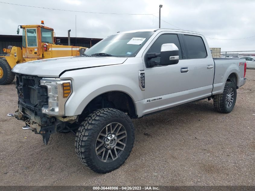 2018 FORD SUPER DUTY F-250 SRW XL/XLT/LARIAT - 1FT7W2BT1JEB28283