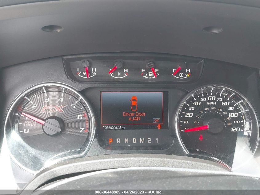 2013 FORD F-150 XL/XLT/FX4/LARIAT - 1FTFW1ET1DFB29613