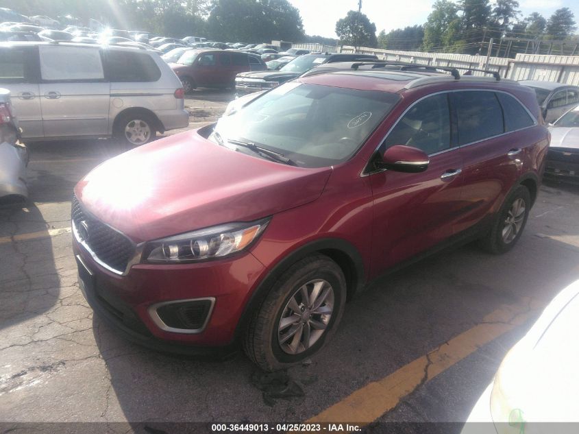 2018 KIA SORENTO LX - 5XYPG4A38JG364639