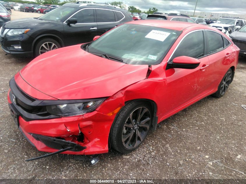 2021 HONDA CIVIC SEDAN SPORT - 2HGFC2F89MH536734