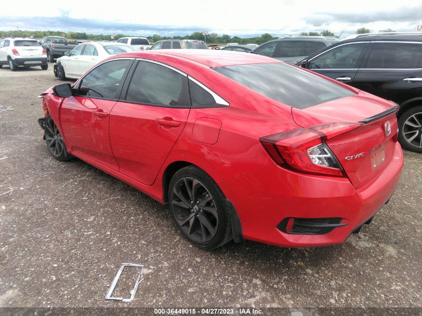 2021 HONDA CIVIC SEDAN SPORT - 2HGFC2F89MH536734