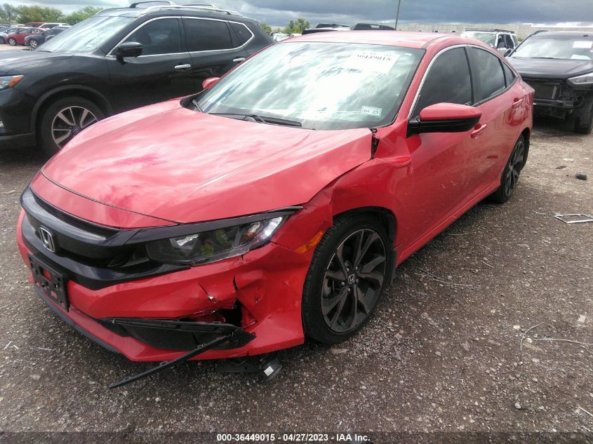 2021 HONDA CIVIC SEDAN SPORT - 2HGFC2F89MH536734