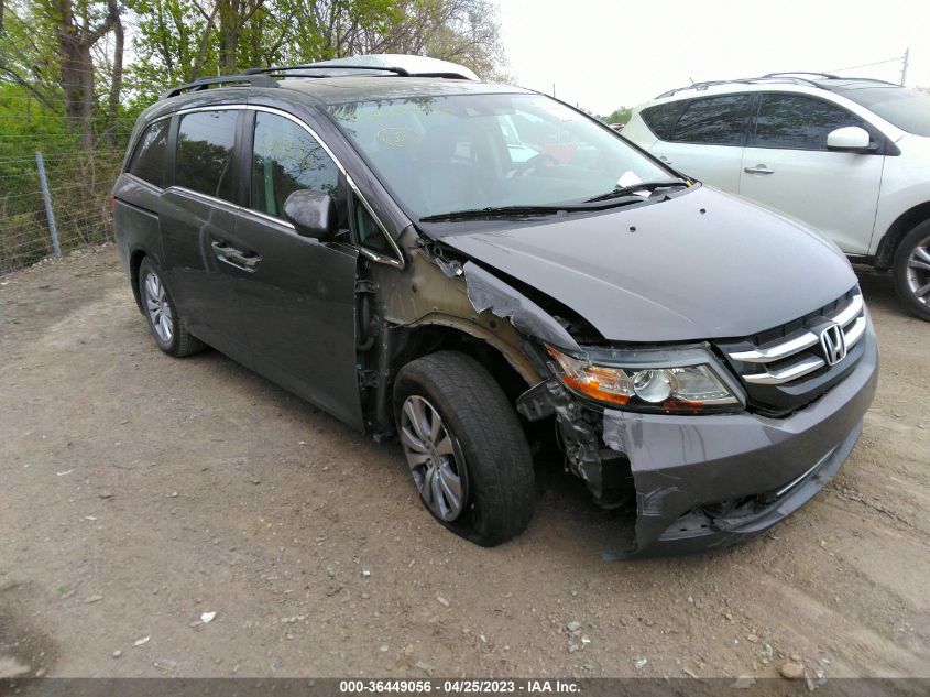 2014 HONDA ODYSSEY EX-L - 5FNRL5H66EB104988
