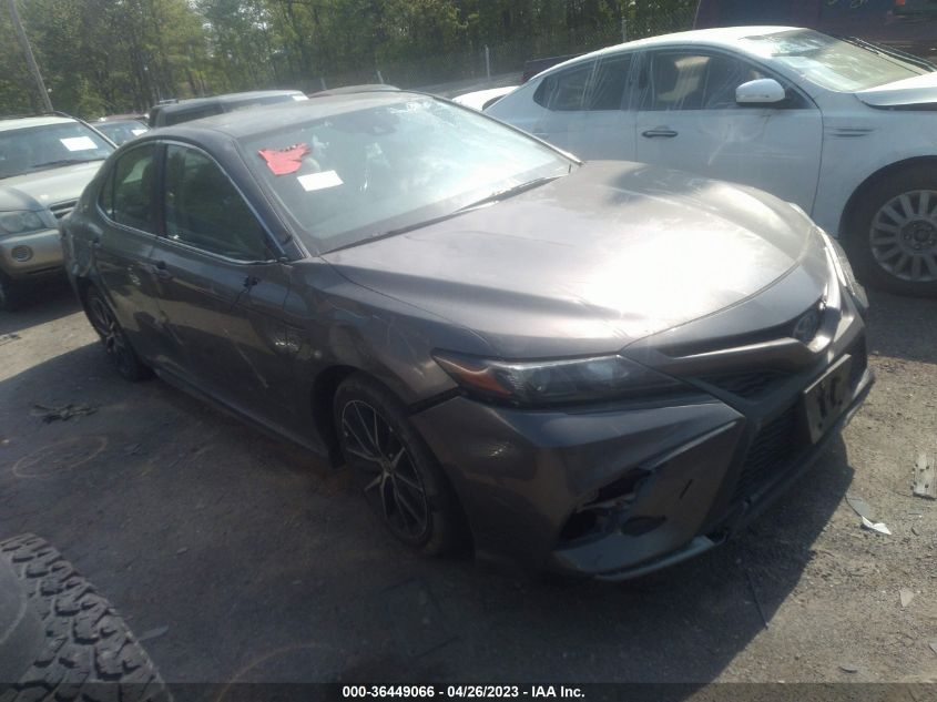 2022 TOYOTA CAMRY HYBRID SE - 4T1G31AK5NU042283