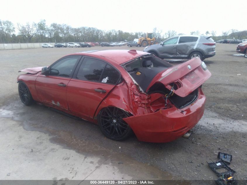 2013 BMW 3 SERIES 320I XDRIVE - WBA3C3C58DF981501