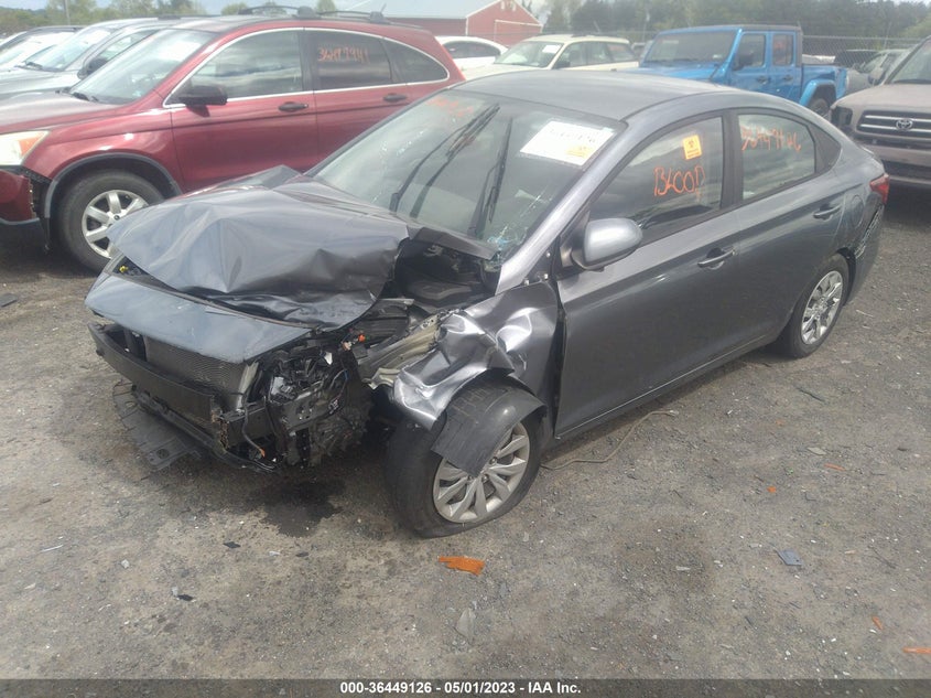 VIN 3KPC24A31KE056580 2019 HYUNDAI ACCENT SE