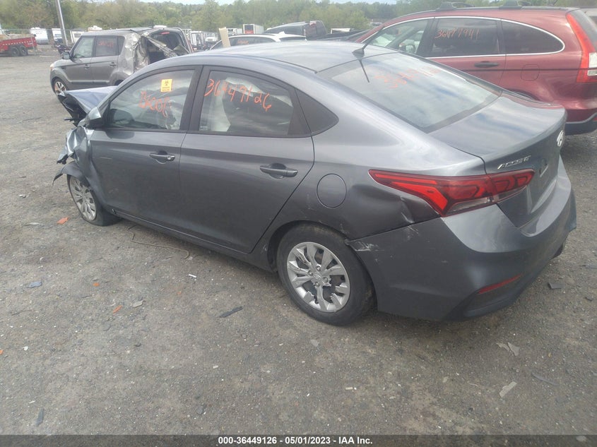 VIN 3KPC24A31KE056580 2019 HYUNDAI ACCENT SE