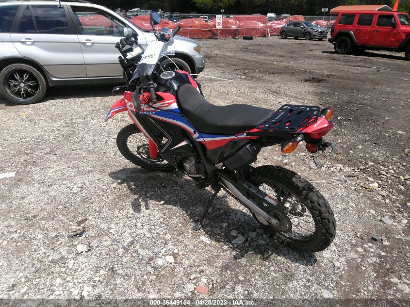 2022 HONDA CRF300 LR MLHND1600N5100291