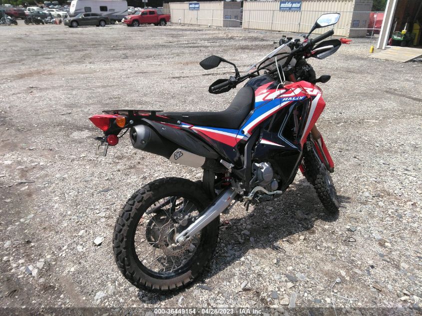 2022 HONDA CRF300 LR MLHND1600N5100291