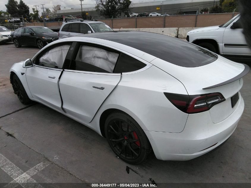 2020 TESLA MODEL 3 PERFORMANCE - 5YJ3E1EC3LF805469