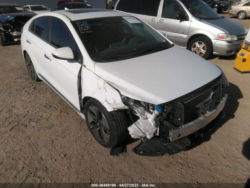 2021 HYUNDAI IONIQ HYBRID LIMITED - KMHC05LC1MU254374