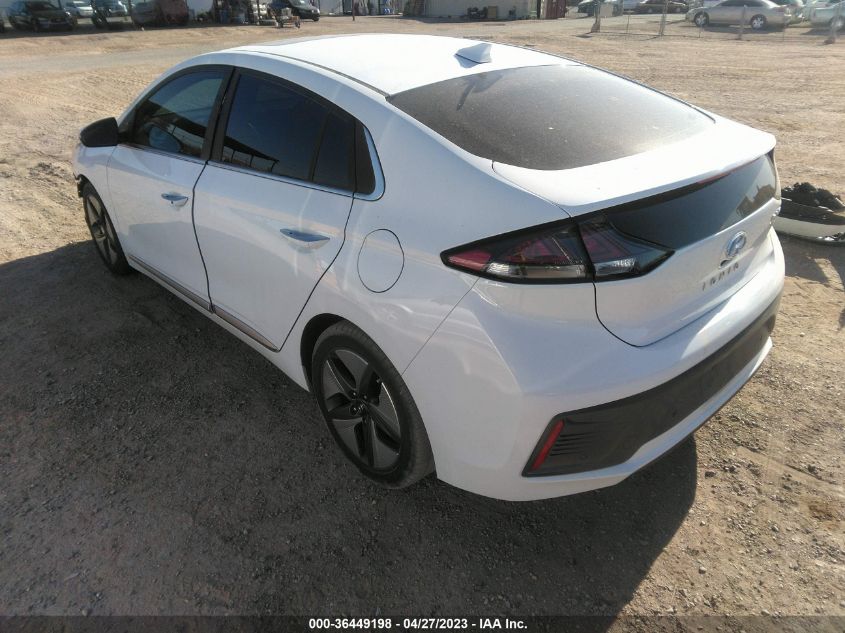 2021 HYUNDAI IONIQ HYBRID LIMITED - KMHC05LC1MU254374