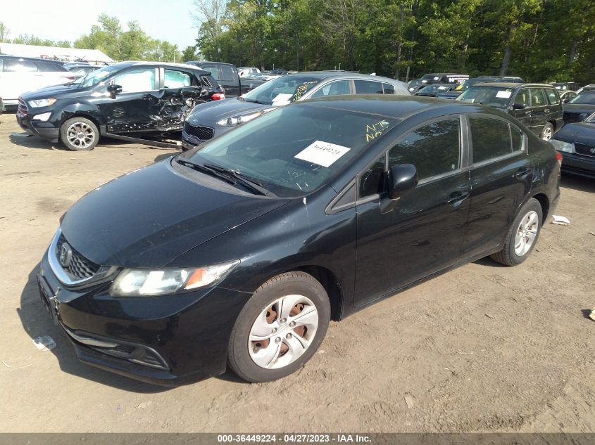 2013 HONDA CIVIC SDN LX - 19XFB2F53DE258528