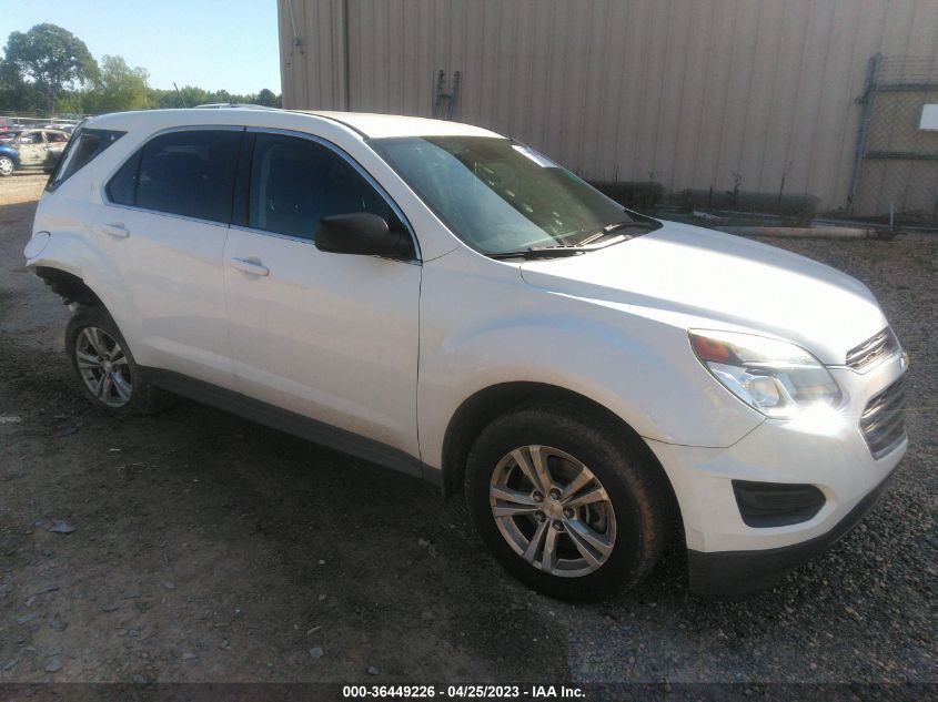 2016 CHEVROLET EQUINOX LS - 2GNALBEKXG1153203