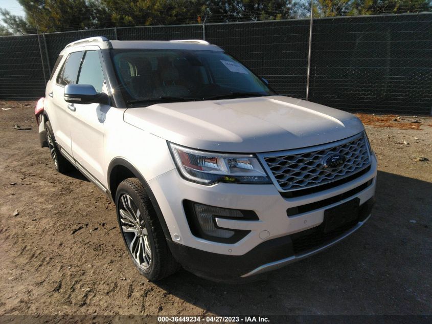 2017 FORD EXPLORER PLATINUM - 1FM5K8HTXHGD96904
