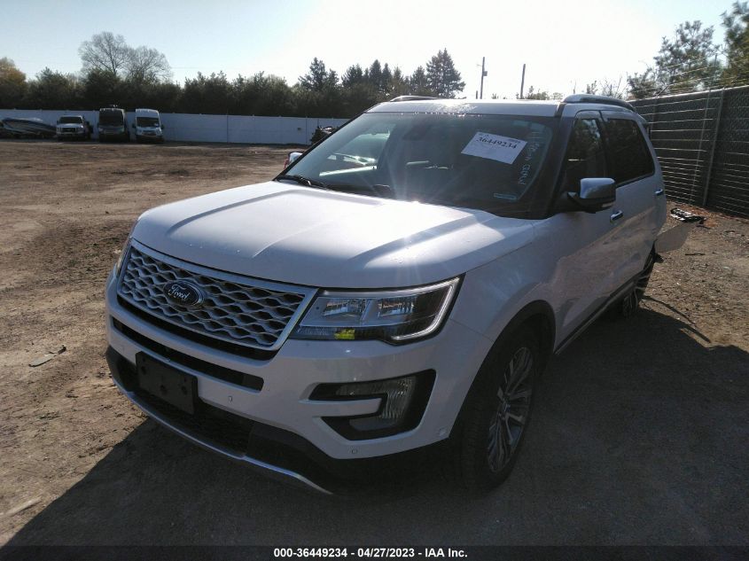 2017 FORD EXPLORER PLATINUM - 1FM5K8HTXHGD96904