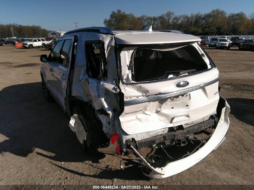 2017 FORD EXPLORER PLATINUM - 1FM5K8HTXHGD96904