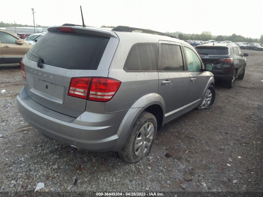 2020 DODGE JOURNEY SE VALUE - 3C4PDCAB5LT182855