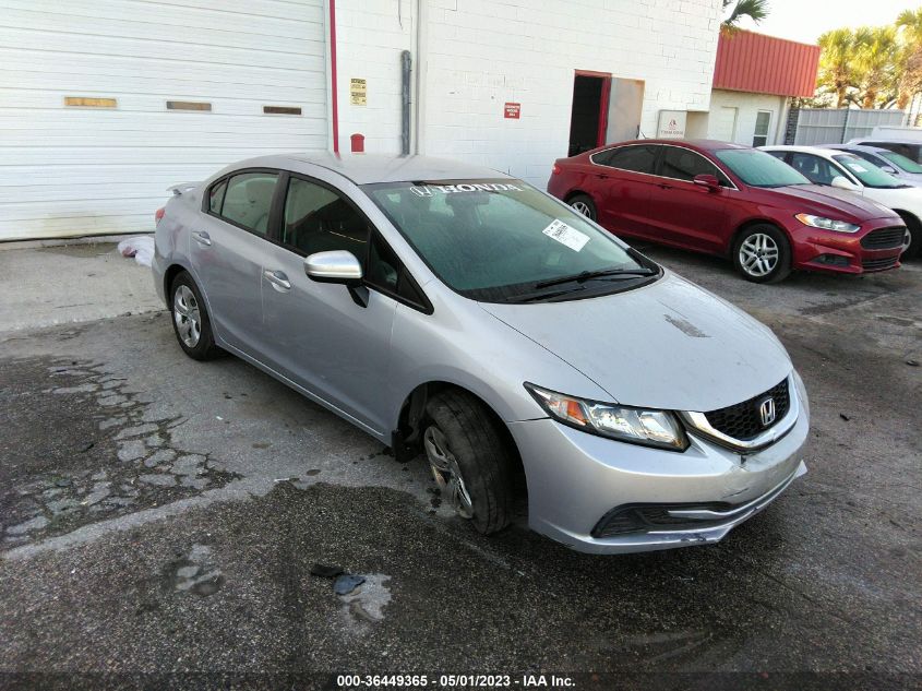 2014 HONDA CIVIC SEDAN LX - 2HGFB2F48EH035819
