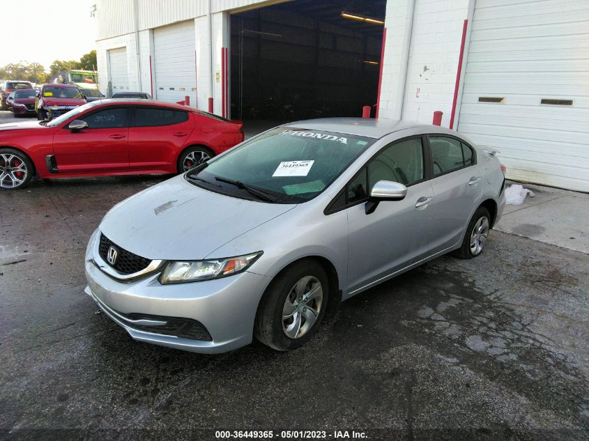 2014 HONDA CIVIC SEDAN LX - 2HGFB2F48EH035819
