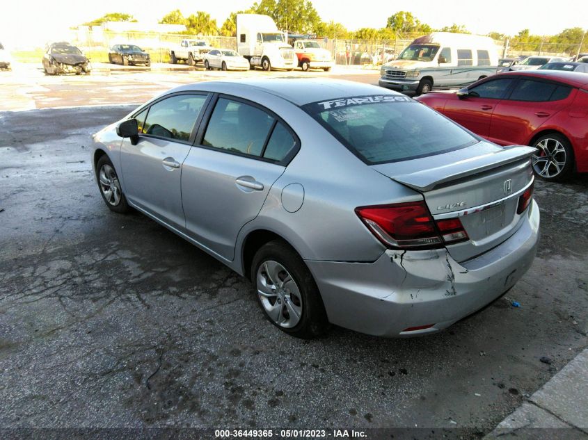 2014 HONDA CIVIC SEDAN LX - 2HGFB2F48EH035819