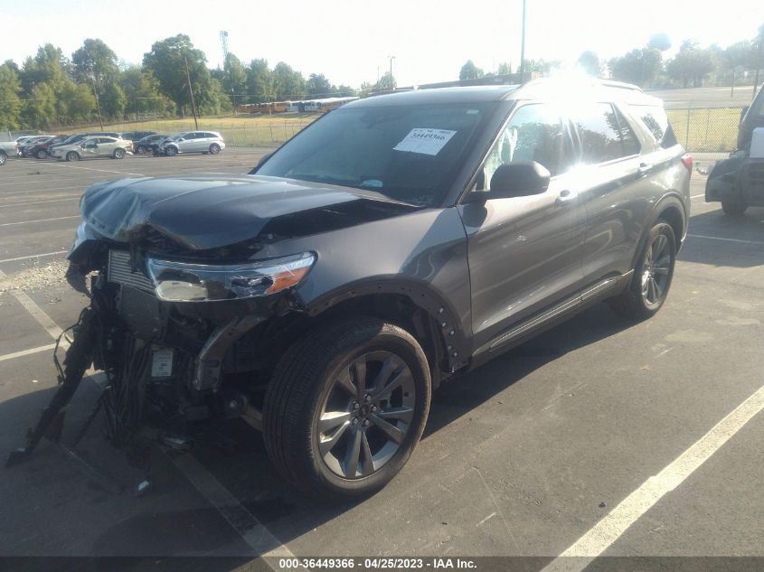 2021 FORD EXPLORER XLT - 1FMSK8DH6MGA01938