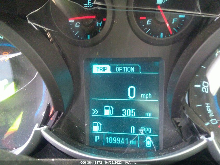 2013 CHEVROLET CRUZE 1LT - 1G1PC5SB1D7243288