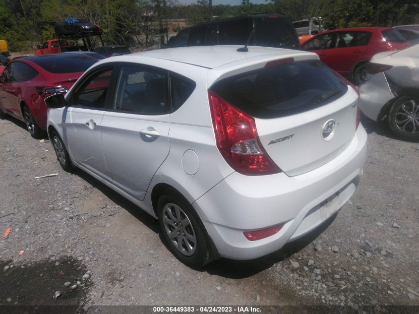 2013 HYUNDAI ACCENT GS - KMHCT5AE0DU081264