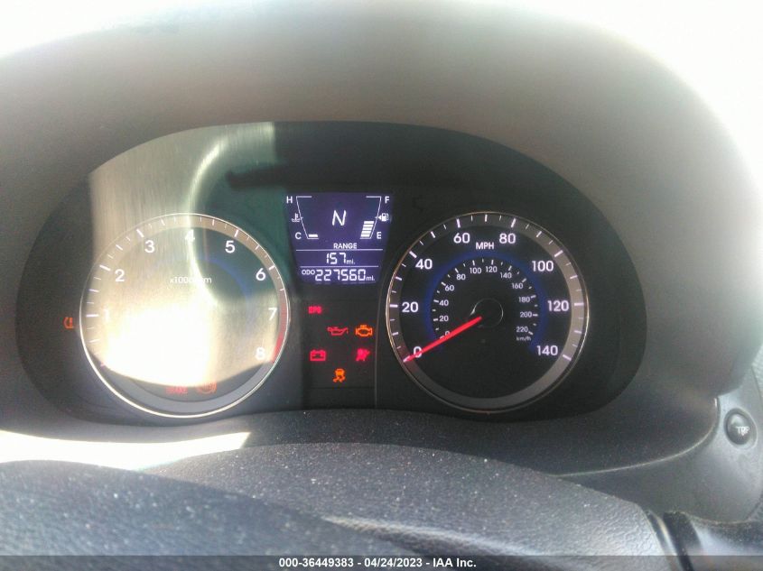 2013 HYUNDAI ACCENT GS - KMHCT5AE0DU081264