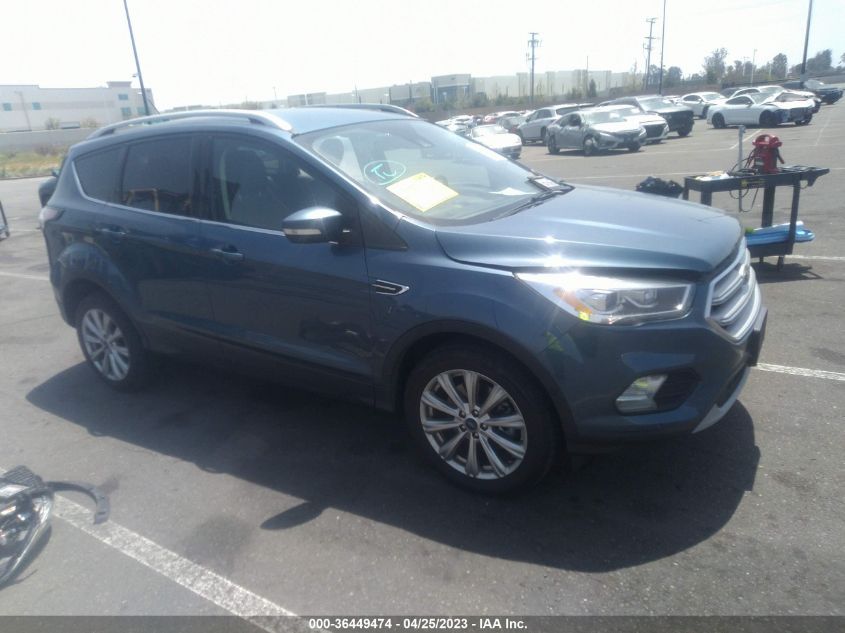 2018 FORD ESCAPE TITANIUM - 1FMCU9J90JUA74575