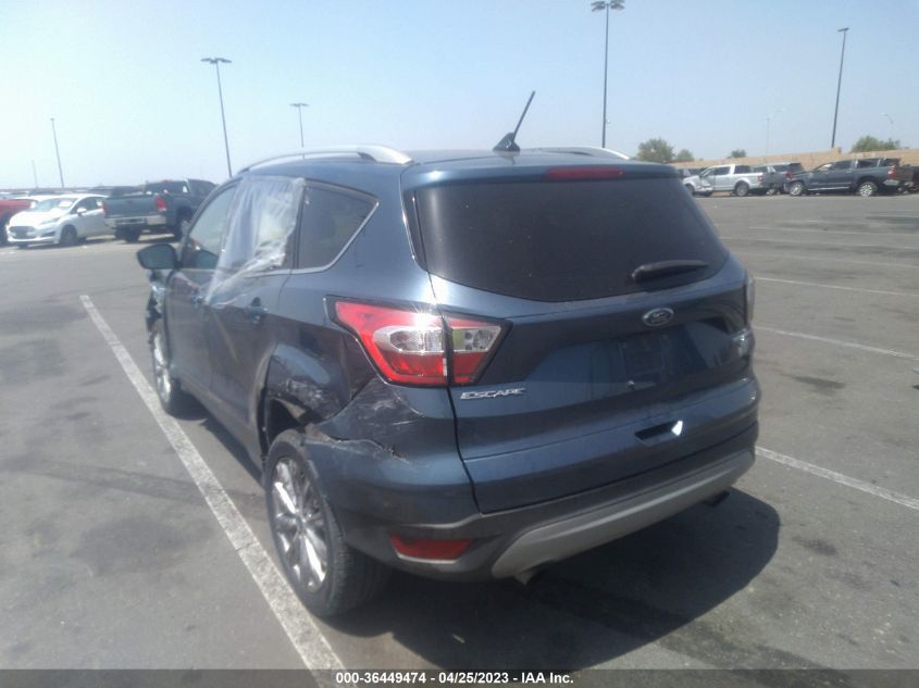 2018 FORD ESCAPE TITANIUM - 1FMCU9J90JUA74575