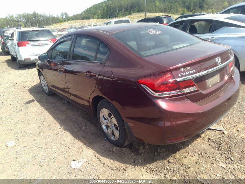 2014 HONDA CIVIC SEDAN LX - 19XFB2F5XEE078688
