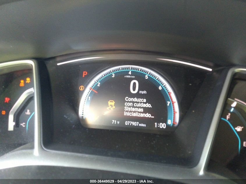 2018 HONDA CIVIC SEDAN EX-L - 2HGFC1F78JH643075