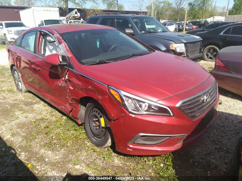 2017 HYUNDAI SONATA - 5NPE24AF1HH46377