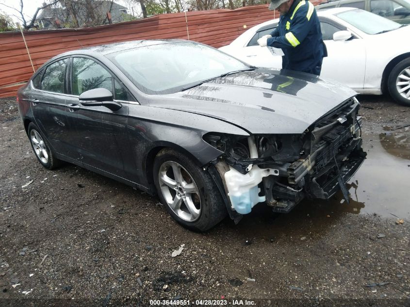 2016 FORD FUSION SE - 3FA6P0H73GR181165