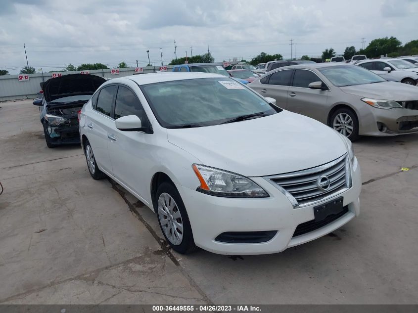 2013 NISSAN SENTRA SV - 3N1AB7AP8DL748977