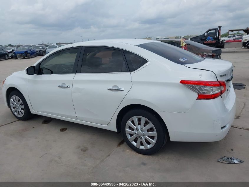 2013 NISSAN SENTRA SV - 3N1AB7AP8DL748977
