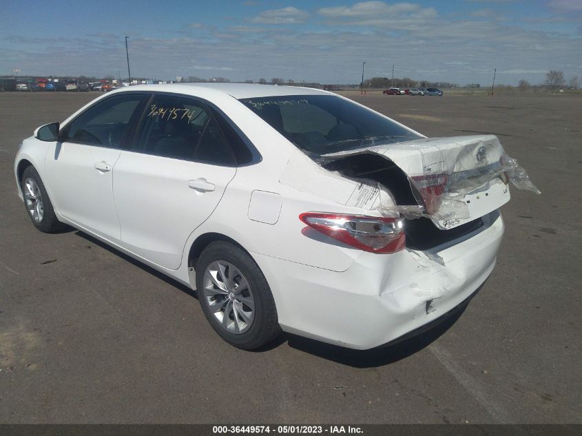 2016 TOYOTA CAMRY XLE/SE/LE/XSE - 4T4BF1FK9GR534866