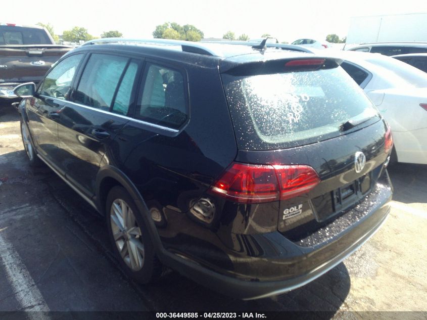 2017 VOLKSWAGEN GOLF ALLTRACK S/SE/SEL 3VWH17AU0HM522577