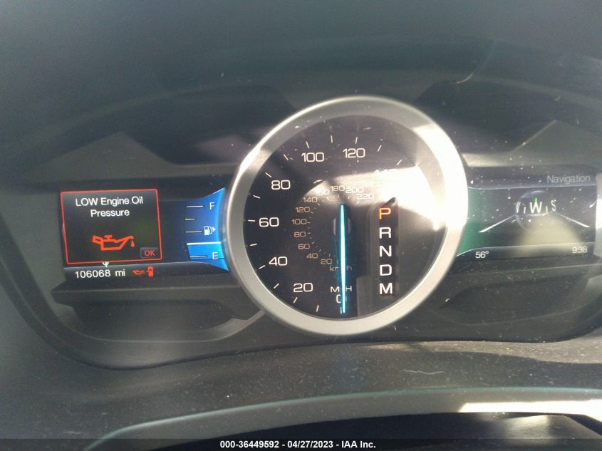 2015 FORD EXPLORER LIMITED - 1FM5K8F88FGA72913
