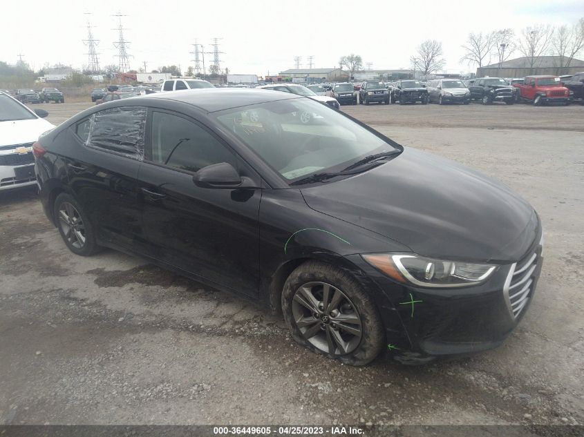 2018 HYUNDAI ELANTRA SEL - 5NPD84LF6JH390026