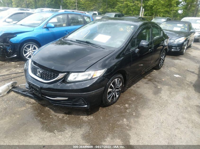 2013 HONDA CIVIC SDN EX - 19XFB2F86DE208443
