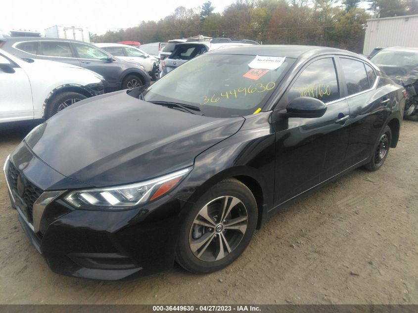2022 NISSAN SENTRA SV - 3N1AB8CV3NY233407